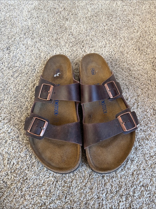 Birkenstock Other - Men’s Birkenstock Arizona Double-Strap Sandals in Dark Brown